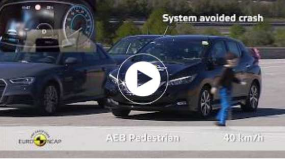 EURO NCAP: Automatické nouzové brzdění pro detekci cyklistů 01