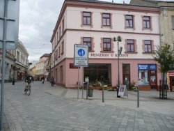 Pěší zóna i pro cyklisty Wilsonova V Přerově mohou pěší zónou projíždět i cyklisté. Foto: Archiv Magistrátu města Přerova.