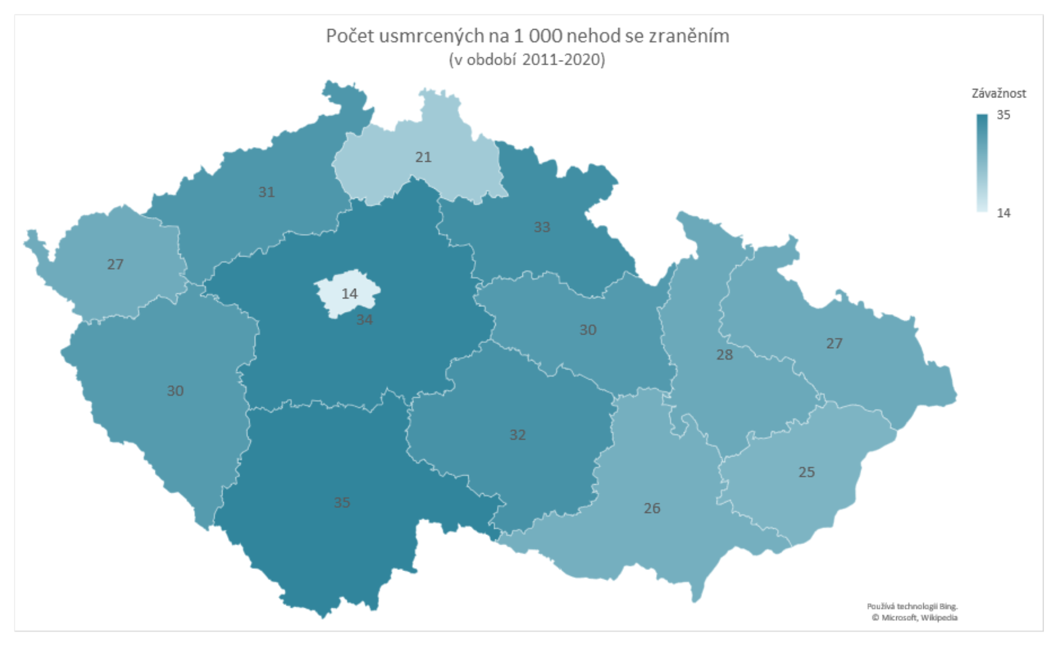 TZ: Na silnicích v EU zemřelo meziročně o 4 000 méně osob, Česko 18. z 27 05