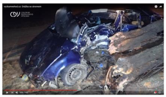 TZ: vyzkumnehod.cz: Smrtelná dopravní nehoda zachycena na videu 02