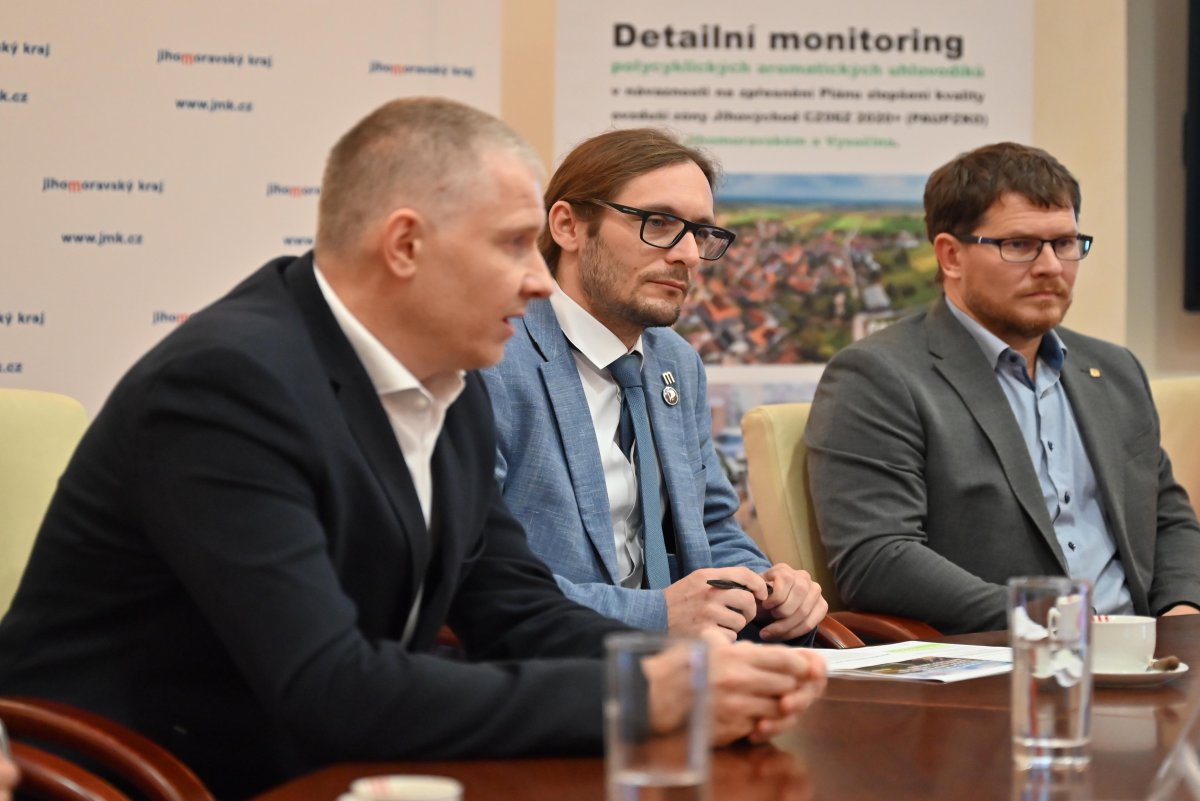 Výsledky měření kvality ovzduší v Jihomoravském kraji jsme představili na tiskové konferenci. -4